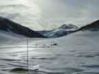 Mass Balance pole on the Commonwealth Glacier