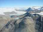 Arial view of the Dry Valleys