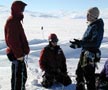 Erich and Bruce getting ready to tackle the crevasse