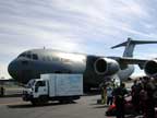 Loading the C-17 in Christchurch