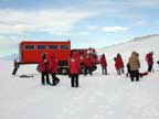 heading out for snow school