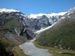 Horace Walker Glacier from moraine ridge