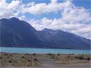 lake and mountains