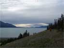 mountains and lake