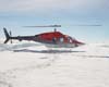 helicopter over ice