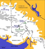 map of the yukon