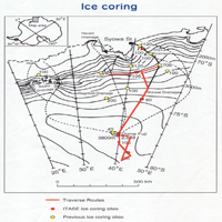 Ice Coring graphic
